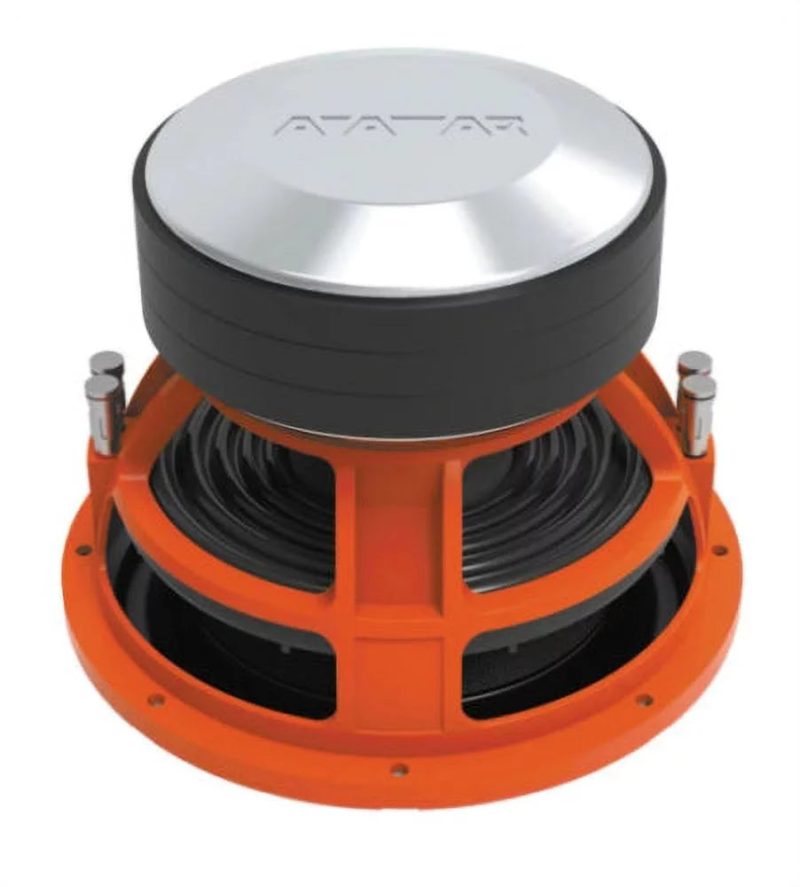 Avatar Tsunami STU-1246-D1 Orange 6000 Watts Peak 1-Ohm 12′′ Subwoofer - Image 3
