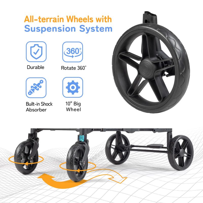 JOYMOR Stroller Seating UV Protection WS1CB4SP - 图片 4