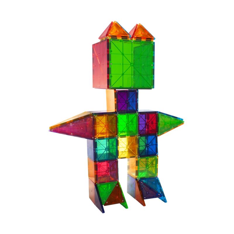 Magna Tiles 100 Piece Clear Colors Award Winning - Image 5