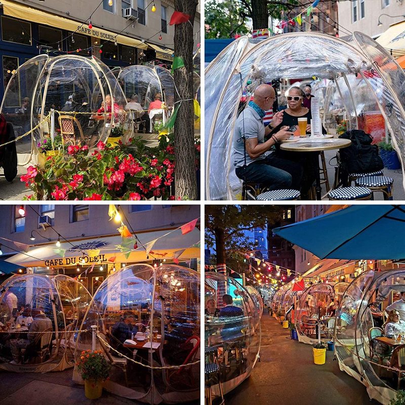 Alvantor Bubble Tent Pop Up Gazebo, 8-10 Person Igloo Dome Garden Patio Canopy Shelter - Image 16