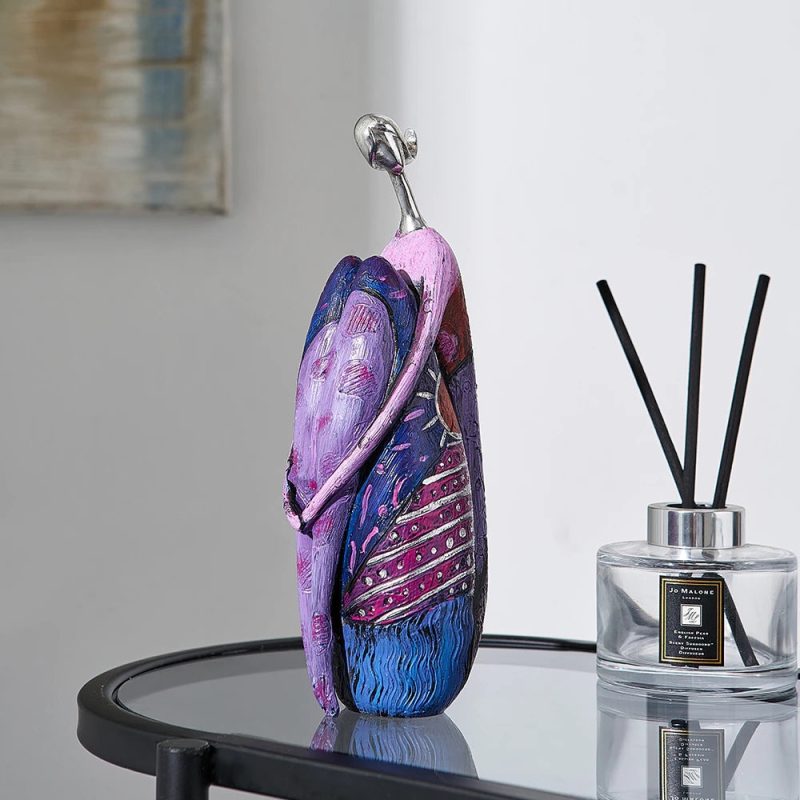 Abstract Cultural Woman Sculpture - Image 6