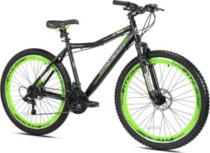 Genesis 27.5 RCT Mens Mountain Bike, Black/Green