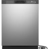 GE – Front Control Built-In Dishwasher with 59 dBA – Stainless steel - Image 15