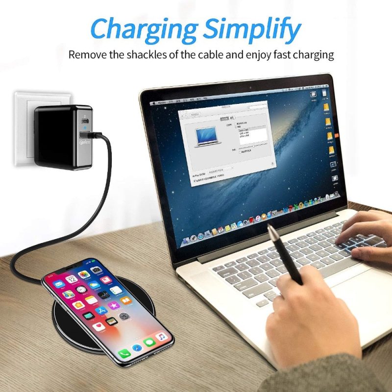 30W Fast Wireless Charging Pad | Premium USB-C MagSafe Charger for Apple iPhone, Samsung & Android - Image 3
