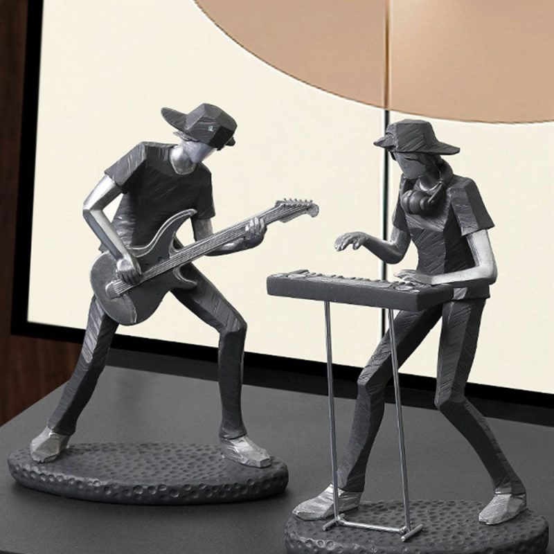 Abstract Rock Band Figurine - Image 2