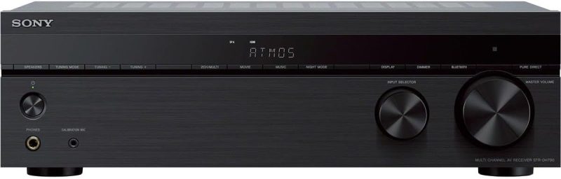 Surround Sound Home Theater AV Receiver: 4K HDR, Dolby Atmos & Bluetooth Black - Image 3