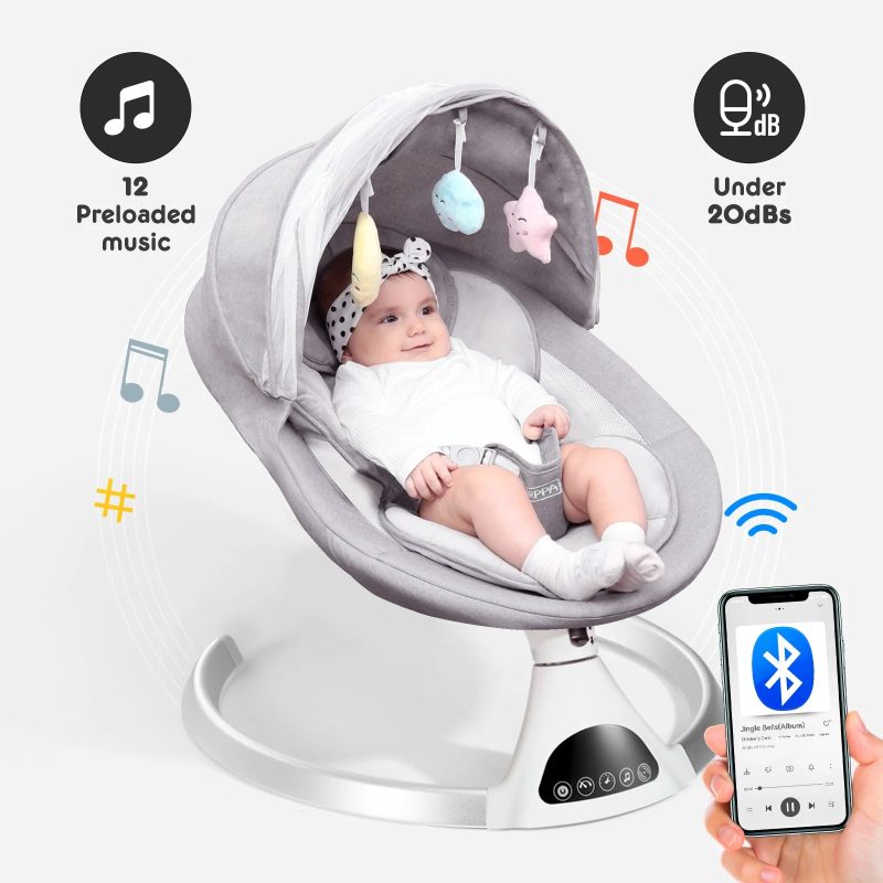 HARPPA Weddell | Electric Baby Swing - Image 62
