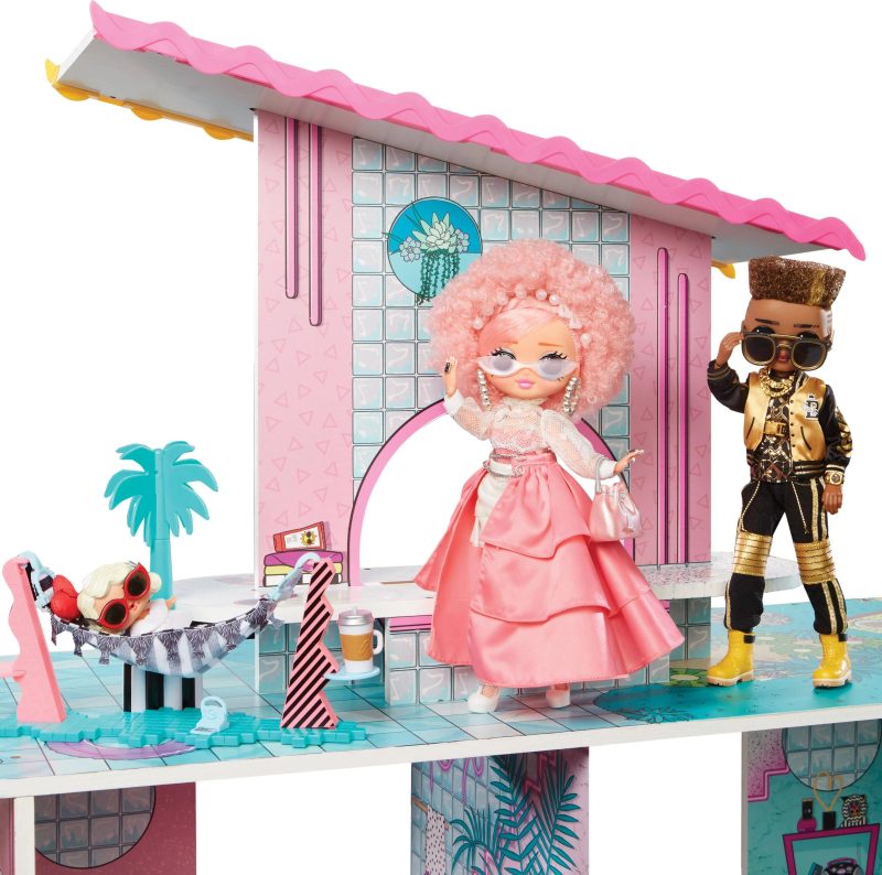 L.O.L. Surprise! OMG Fashion House Playset with 85+ Surprises, Made from Real Wood - Image 3