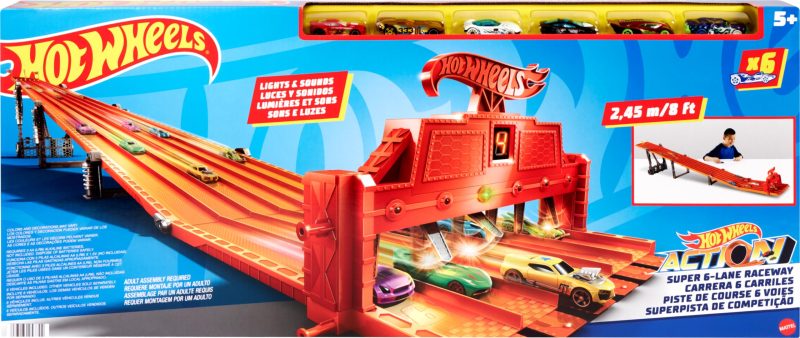 Hot Wheels Super 6 Lane Raceway - 图片 6