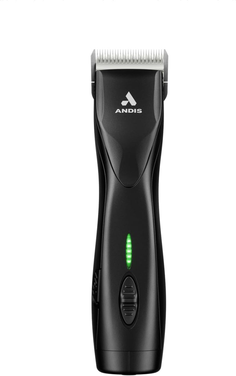 79170 Pulse Zr II 5-Speed Detachable Blade Clipper, Cordless Animal/Dog Grooming, Removable Lithium Ion Battery, LED Charge Light, Black - Image 2