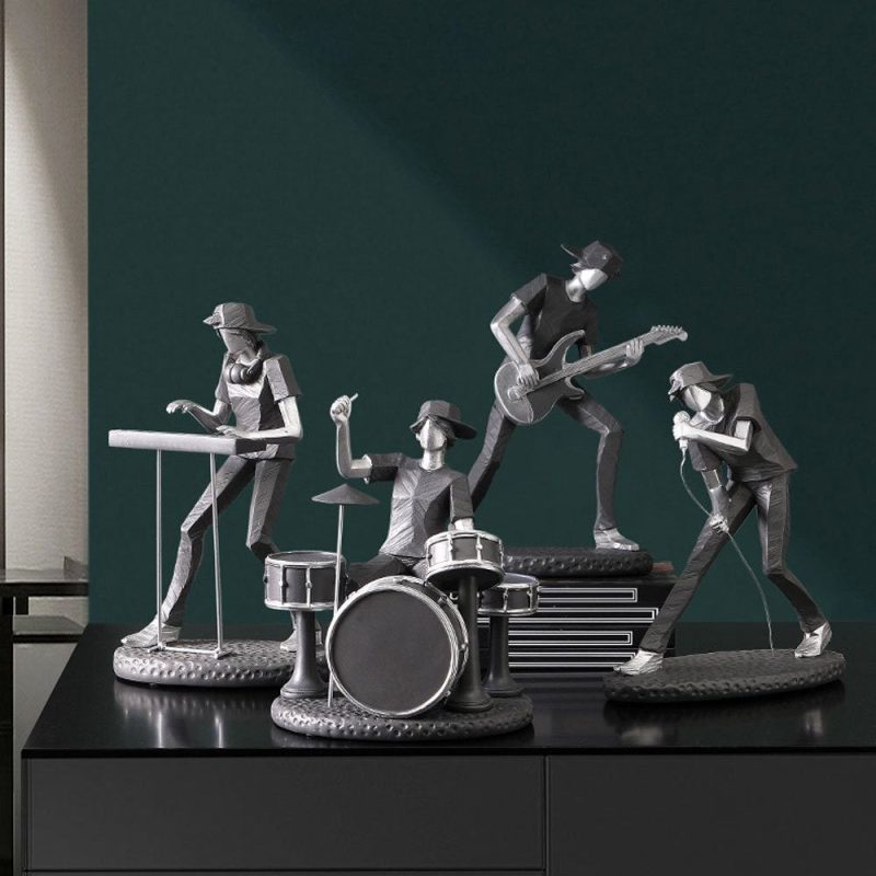 Abstract Rock Band Figurine - Image 3