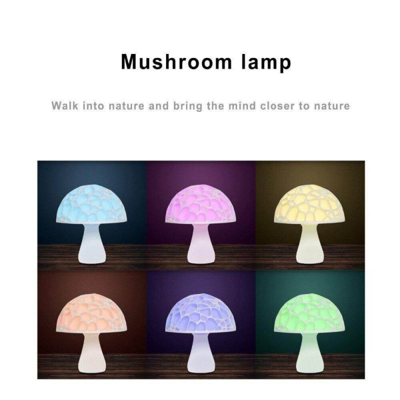 3D Print Elegant Mushroom Table Lamp Room - Image 4
