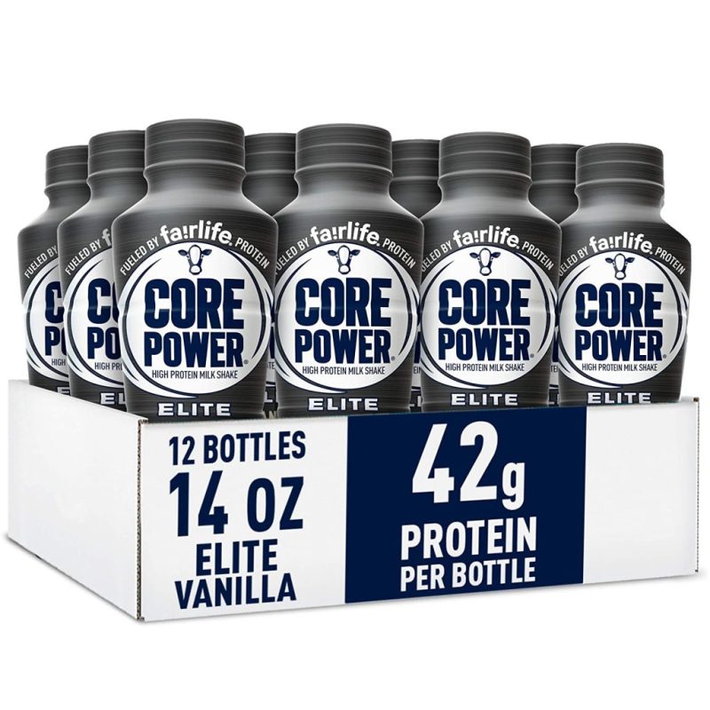 Fairlife Core Power Elite Vanilla High Protein Shake 42g, 14 Fl Oz, 12 Pack – Workout Recovery Drink - Image 11