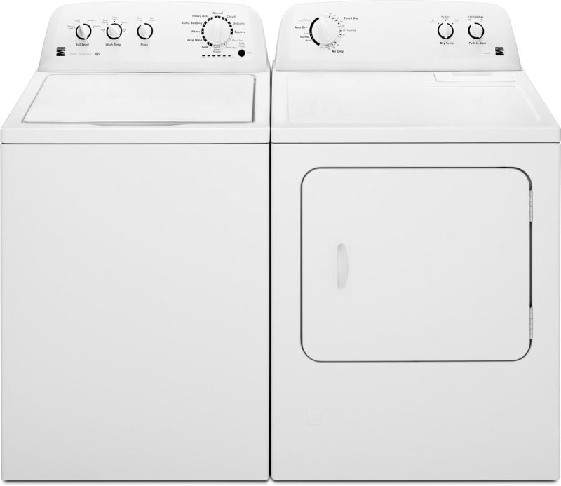 Kenmore 29" Front Load Electric Dryer with Wrinkle Guard and 7.0 Cubic Ft. Total Capacity, White - 图片 2