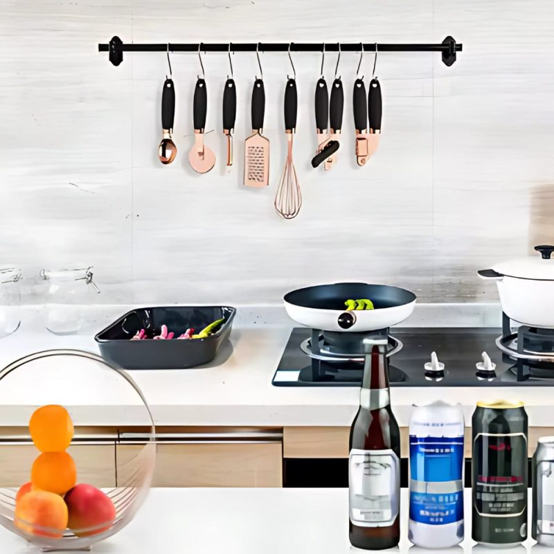 7-Piece Rose Gold Cooking Set - Image 3