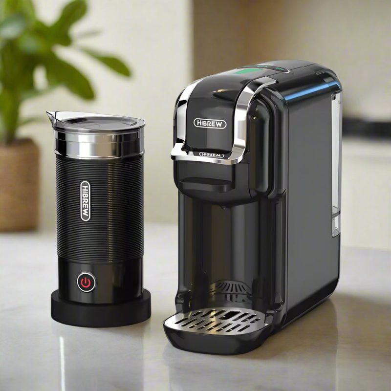 5-in-1 Coffee Machine – 20-Bar Multiple Capsule Brewer with Milk Frother - Image 19