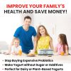Ultimate Probiotic Yogurt Maker with Two 1-Quart Containers for Larger Batches   Make Trillions of Live Probiotics with Adjustable Temp   Time Control   Best Greek Yogurt Maker   LIFETIME WARRANTY - Image 12