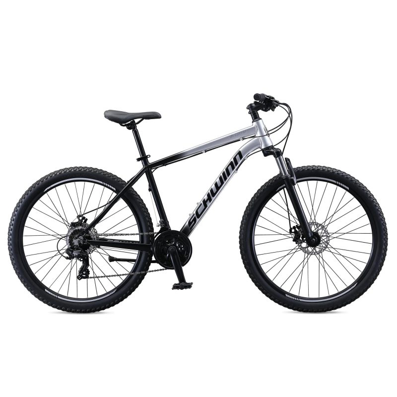 Schwinn AL Comp Mountain Bike, 27.5" Wheels, 21 Speed Adult Bicycle, Grey