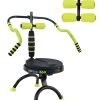 AB Doer 360 Fitness System with 6 Pack Back Roller Provides an Abdominal and Total Body Workout with Aerobics to Burn Calories and Work Muscles Simultaneously.