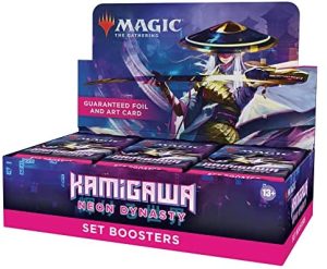Magic The Gathering Kamigawa: Neon Dynasty Set Booster Box | 30 Packs (360 Magic Cards)