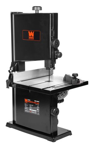 WEN 9-Inch Benchtop Band Saw, 2.8 Amp Motor, 2500 FPM, 3-1/2    Depth, 9    Width, Adjustable Table & Blade Guard