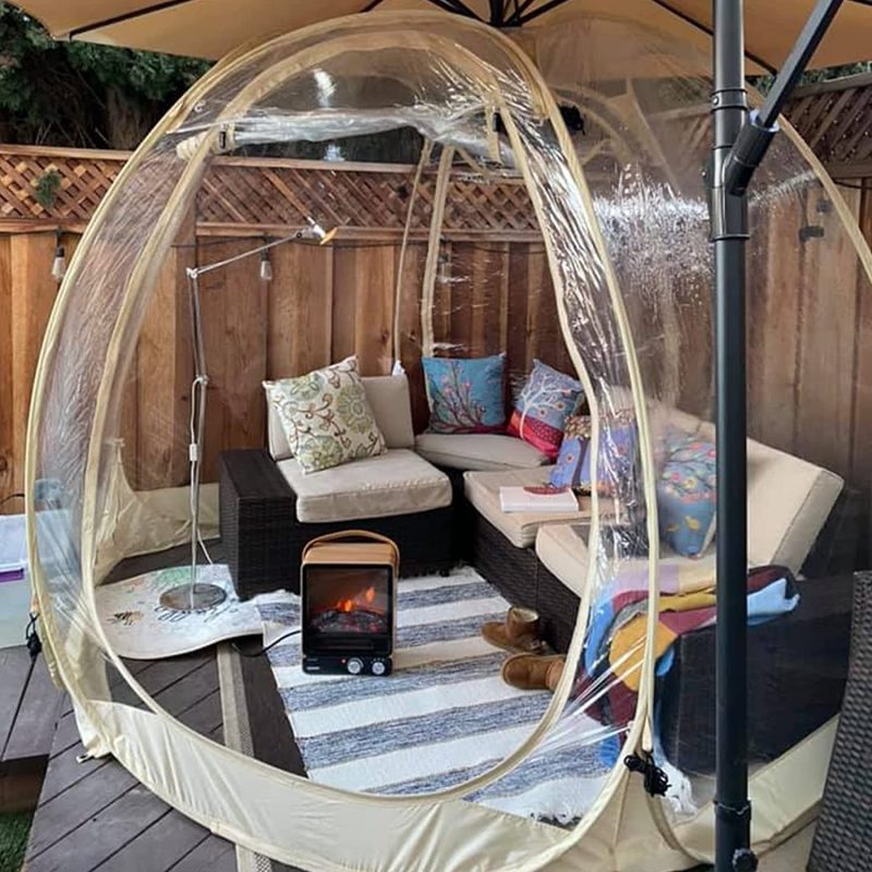 Alvantor Bubble Tent Pop Up Gazebo, 8-10 Person Igloo Dome Garden Patio Canopy Shelter - Image 28