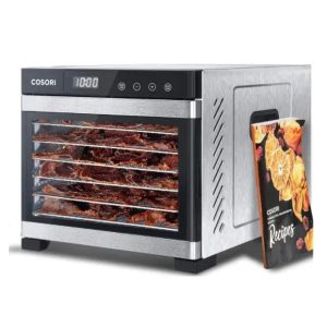 COSORI 6.5 sq. ft. Space Saving Time Food Dehydrator