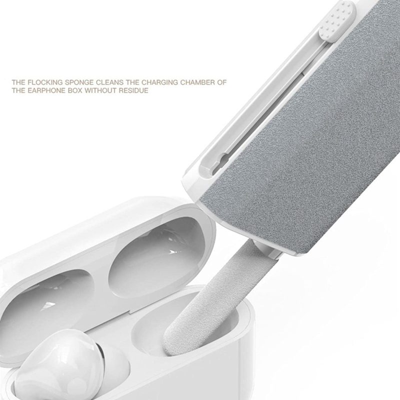 7-in-1 Portable Electronic Keyboard Phone Laptop Tablet Air Pods I Phone I Pad Dust Screen Spray Device Cleaning Kit - Image 8