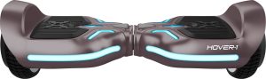 Hover-1 – Ranger Electric Self-Balancing Scooter w/6 mi Max Range & 7 mph Max Speed- Premium Bluetooth Speaker – Gray