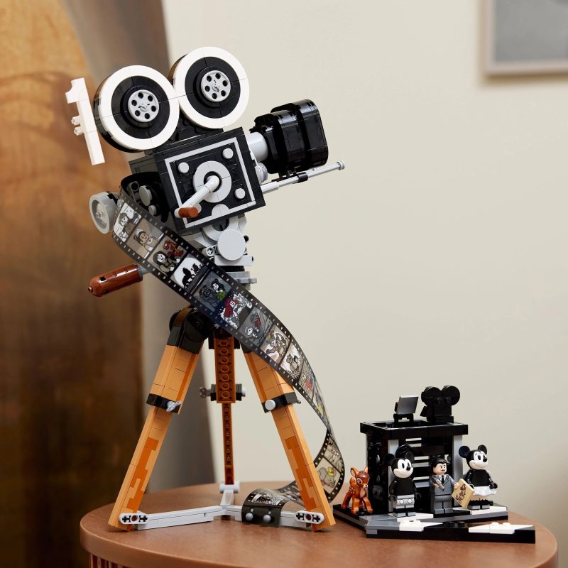 LEGO Disney Walt Disney Tribute Camera 43230 Disney Fan Building Set, Celebrate Disney 100 with a Collectible Piece Perfect for Play and Display, Makes a Fun Gift for Adult Builders and Fans - Image 7