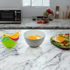 4 or 8 pcs Silicon Egg Poacher Cups- Microwave & Stovetop - Image 6