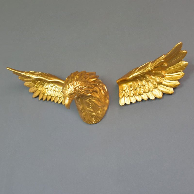 3D Eagle Head Wall Statue - Image 5