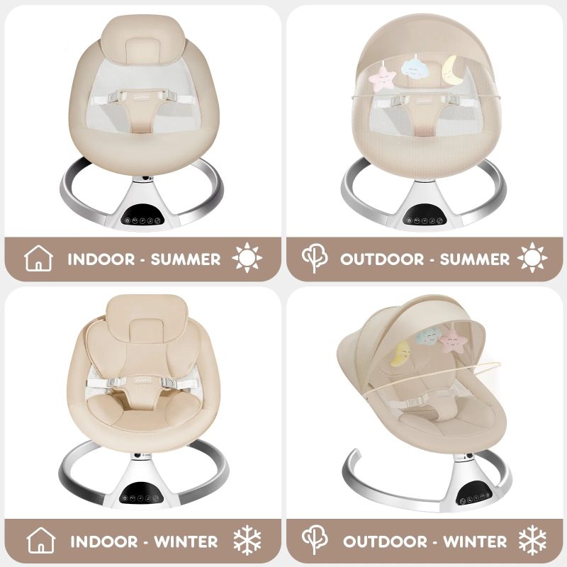 HARPPA Weddell | Electric Baby Swing - Image 22