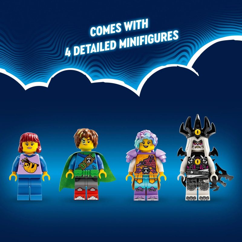 LEGO DREAMZzz Nightmare Shark Ship 71469, Construct the Building Toy Set as a Flying Pirate Ship or a Monster Truck, Includes 4 Minifigures, Shark Toy, Gift for Tweens and Kids Ages 10 and Up - Image 7