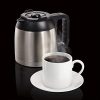 Hamilton Beach FlexBrew Thermal Coffee Maker, Single Serve & Full Pot, Compatible with K-Cup Pods or Grounds, Programmable, Black and Stainless (49966) - Image 2