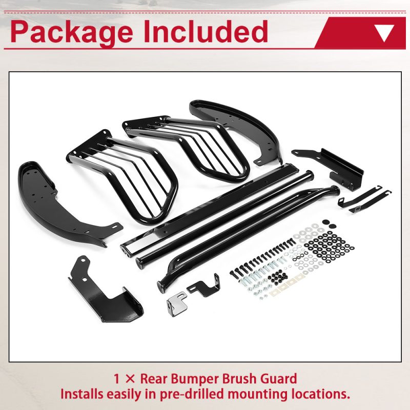 Kojem Front Bumper Grille Brush Headlight Guard Black Steel for 2000-06 Toyota Tundra 01 02 03 04 Sequoia - Image 6