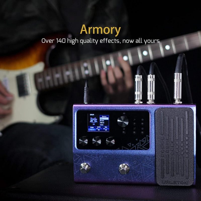 GP-200 Multi-Effects Guitar/Bass Pedal with Expression, FX Loop, MIDI, Amp Modeling, IR Cab Simulation, Stereo, USB Interface - Image 5