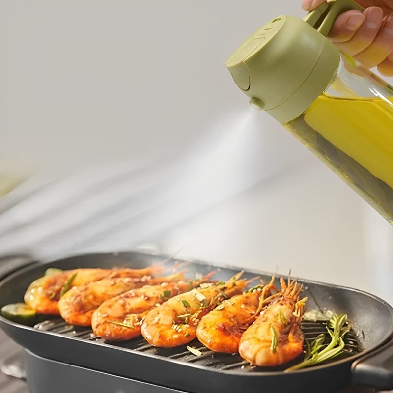 2-in-1 Olive Oil Dispenser & Sprayer – Perfect for Cooking, Salads, and BBQ - Image 5