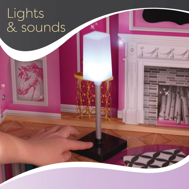 KidKraft 65949 Shimmer Mansion Dollhouse - Image 3