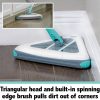 2024 Zippi Sweeper Max- Powerful and Lightweight Sweeper  Perfect for Carpet Hardwood and Tile  Triangular Design Allows for Sweeping in Corners  1000 mAh Rechargeable Battery - Image 3