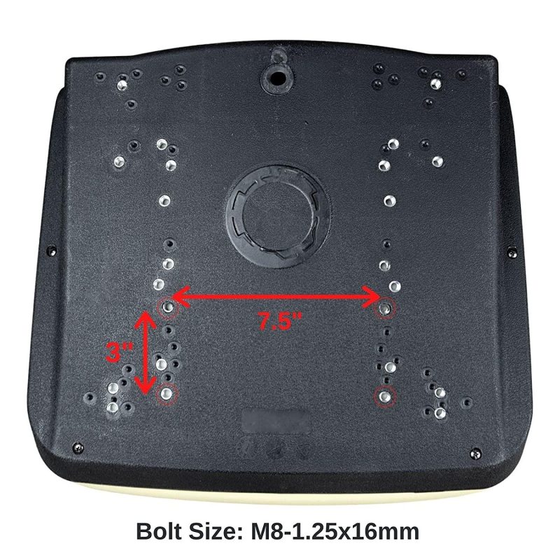 TRAC SEATS (2 Seats) Yellow Seat for John Deere Gator CS TS TX 4X2 AM133476 – High Back Seats (Same Day ) - Image 3