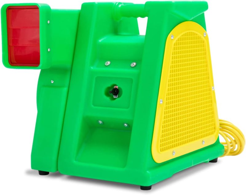 Air Blower, Powerful Bounce House Blower Fan for Large Inflatable Bouncy House, Bouncy Castle and Water Slides, BA-BP-2-PL, Green