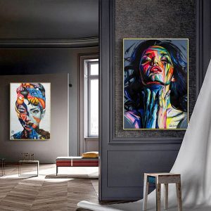 Abstract Graffiti Lady