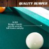 Barrington Billiard 84′′ Arcade Pool Table with Bonus Dartboard Set, Green - Image 3
