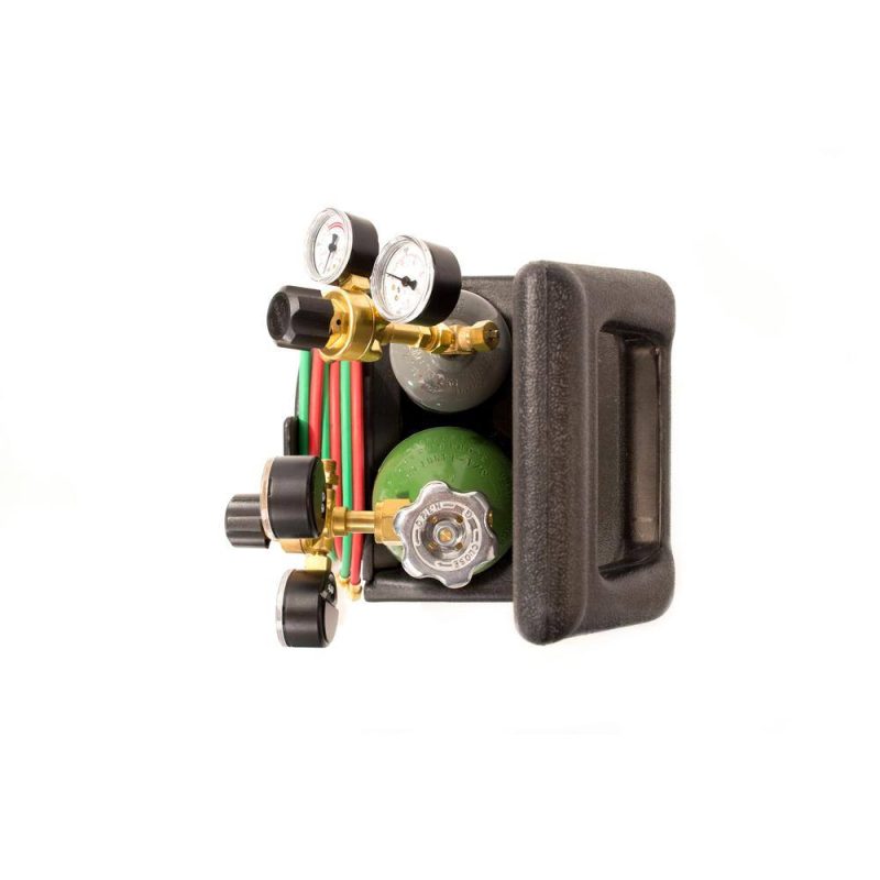 Lincoln Electric Port-A-Torch Kit with Oxygen and Acetylene Tanks for Cutting Welding and Brazing KH990 - Image 8