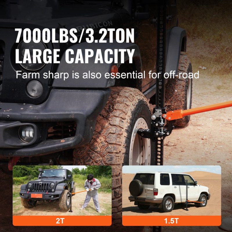48" off Road Farm Jack Hoist 7000 Lbs High Lift Tractor Vehicle'S Winch - Image 2