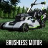 EGO Power+ LM2102SP-A 21-Inch 56-Volt Lithium-ion Self-Propelled Cordless Lawn Mower (2) 4.0Ah Battery and Rapid Charger Included - Image 8