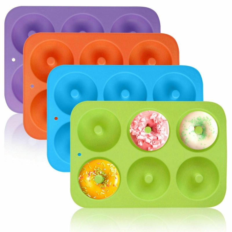 6-Hole Silicone Donut Baking Pan - Image 4