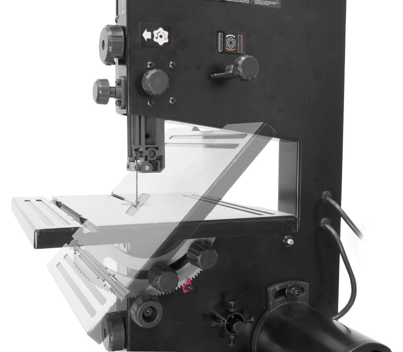 WEN 9-Inch Benchtop Band Saw, 2.8 Amp Motor, 2500 FPM, 3-1/2    Depth, 9    Width, Adjustable Table & Blade Guard - Image 4