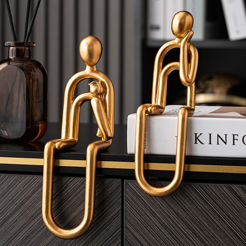 Abstract Paper Clip Decor - Image 2